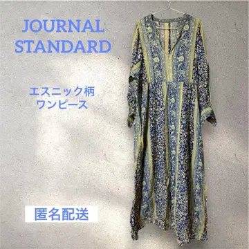 저널 스탠다드 에스닉 패턴 원피스 프리 사이즈