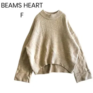 [ BEAMSHEART ] 니트 오버 사이즈 드롭 숄더 1423