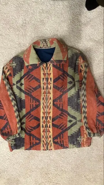 네이티브 캐주얼 자켓 미국 빈티지 S-M 사이즈