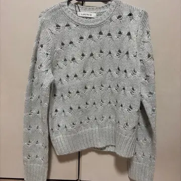 루니 시스루 니트 미사용 새상품