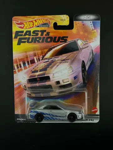 Hot Wheels Nissan Skyline GT-R (BNR34)