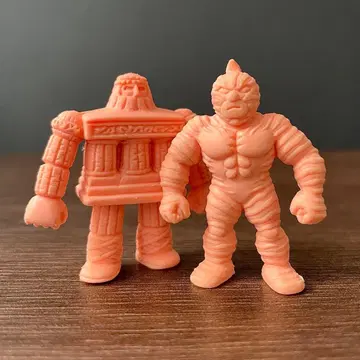 근육맨 지우개 (당시물) 제브라 & 파르테논 기교 팀 태그