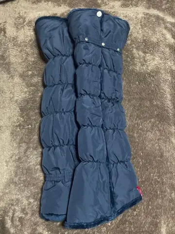 marie claire SPORT 레그 워머 네이비