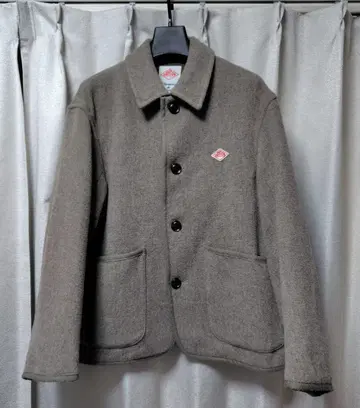 단톤 울 라이트 파일 워크 자켓 커버올 베이지 40