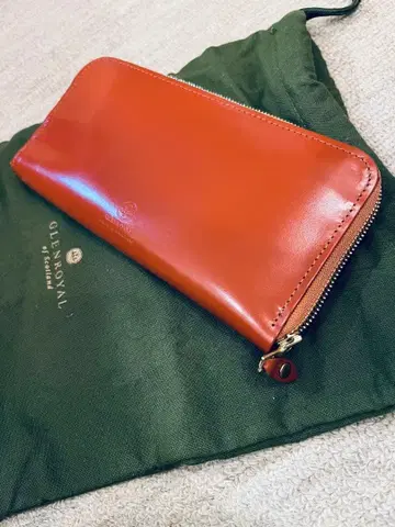 글렌로얄 GLENROYAL 라운드 지퍼 장지갑