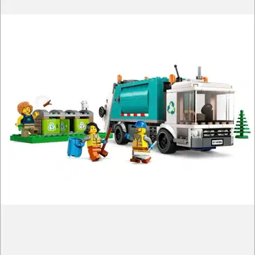 레고 시티 리사이클 회수 트럭 60386