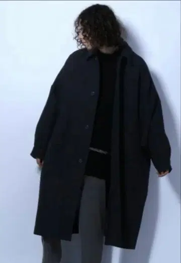 HARE 하레 스텐카라 코트 블랙 M