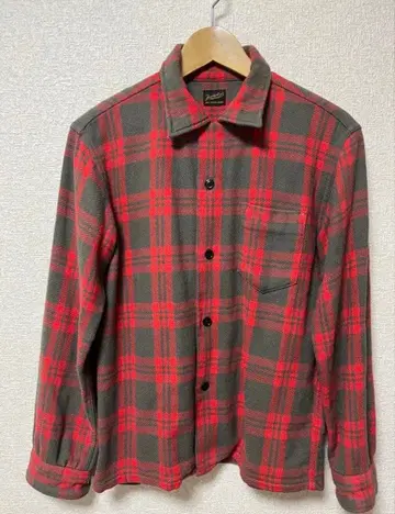 텐더 로인 헤비 플란넬 체크 플란넬 셔츠