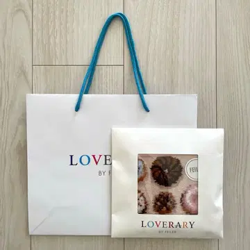 페이러 손수건 모그모그 도넛 종이 봉투 포함