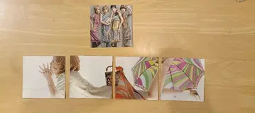 TA 하마사키 아유미 ayu-mi-x 2 CD 특전 카드 5장