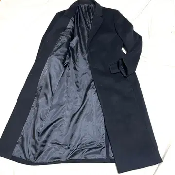 무신사 스탠다드 롱 체스터 코트 맥시 길이 캐시미어 컨디션 최상 L