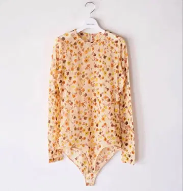fumika uchida Flower Printed Bodysuit