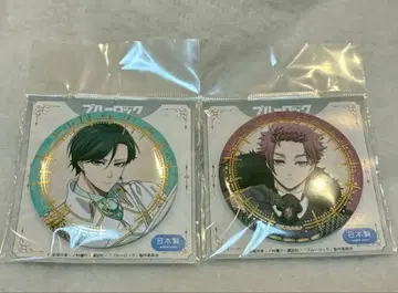 블루 록 이토시 사에 이토시 린 옥좌 금박 캔뱃지