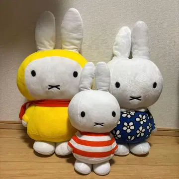 미피 봉제 인형 3체 세트