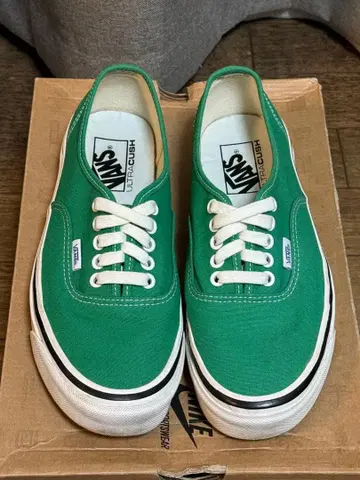 반스 오센틱 DX 아나하임 에메랄드 그린 25.5cm