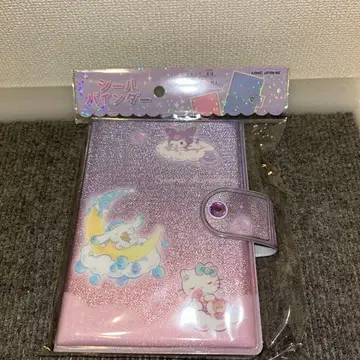 [새상품] 오야스미 산리오 씰 바인더 씰북 산리오 캐릭터즈