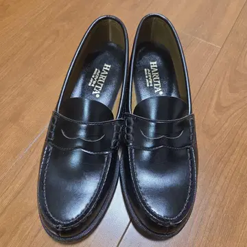 하루타 로퍼 HARUTA 25.0cm 블랙