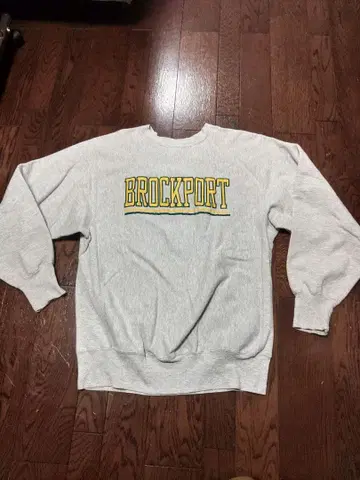 Champion 맨투맨 리버스 위브 자수 택 XXL USA제 구제 의류