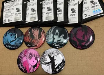 은혼 중국 한정판 캔뱃지 6개