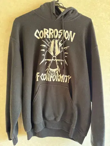 Corrosion of Conformity 후드티 블랙