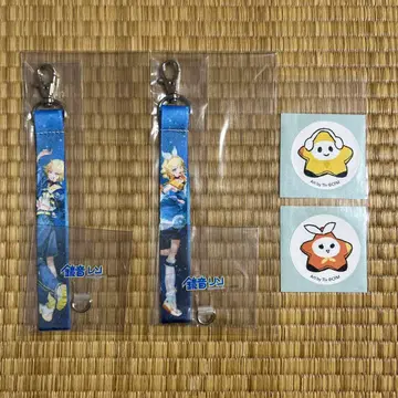 매지컬 미라이 2025 별 츄로 스트랩 폰탭 카가미네 렌 카가미네 린