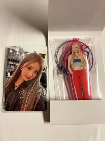 K-POP 키링과 포토 카드 세트