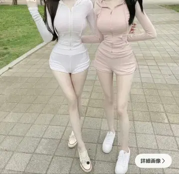 amooa 아뮤드 후드티 집업 셋업 (핑크) 운동용