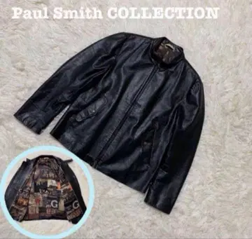 [최고급 라인] 폴스미스 컬렉션 싱글 라이더 안감 올 패턴 XXL