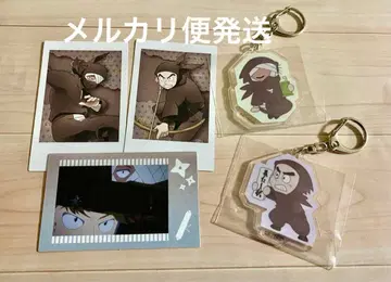 닌타마 체험전 폴라샷 아크릴 키링 타소가레도키