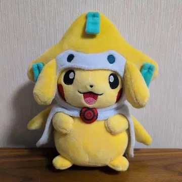 포켓몬 센터 도호쿠 한정판 지라치의 판초를 입은 피카츄 봉제 인형