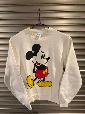 구제 의류 80s 90s USA Disney Mickey 미키 맨투맨