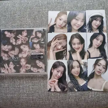 twice dive oncejapan 한정판 트레이딩 카드 컴플리트