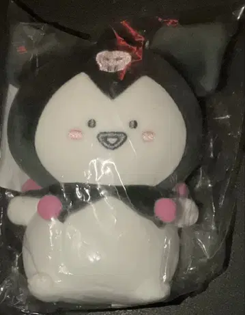 산리오 오분구토이잇쇼 콜라보 쿠로미 봉제 인형 마스코트