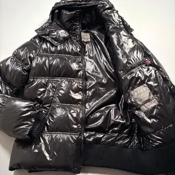 미사용급 2way L DUVETICA 다운 자켓 리브 단장 블랙