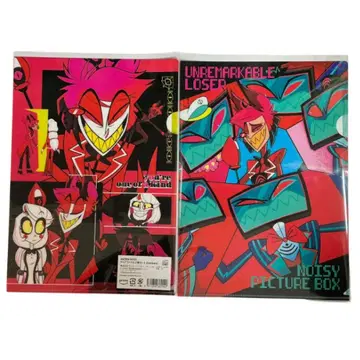 [ 미개봉 새상품 ] 해즈빈 호텔 클리어 파일 2장 세트 emotions