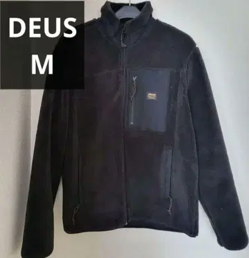 [ 최종 가격 ] DEUS 데우스 플리스 M 무료배송 블랙