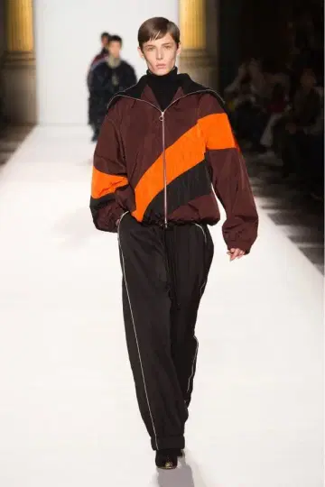 DRIES VAN NOTEN 18-19AW 블루종 하이넥 점퍼