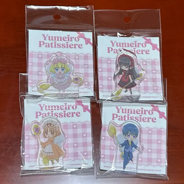 미개봉) 꿈빛파티시엘 스위트 요정 아크릴 스탠드 일괄