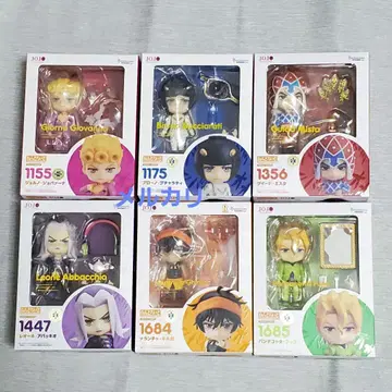 죠죠의 기묘한 모험 넨도로이드 제5부 황금의 바람 6개 세트