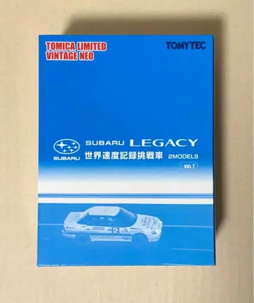 토미카 리미티드 빈티지 네오 스바루 레거시 세계 속도 기록 도전차 1