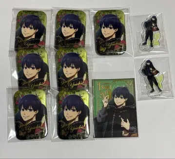 블루 록 이사기 요이치 캔뱃지 스퀘어캔 미니 미니 아크릴 스탠드 특전