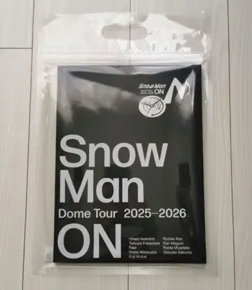 Snow Man 돔 투어 ON 팜플렛