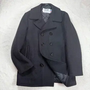 새상품급 Schott 샷 피코트 740 퀼팅 USA제 블랙 38