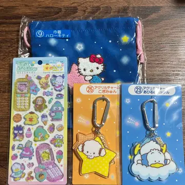 헤이세이 해피 폰 씰 키티 복조리 코기뮨 오리 페클