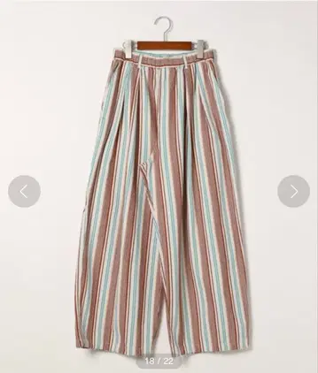 [ 니코앤드 MODE NORM CORE ] 멀티 스트라이프 워크 팬츠