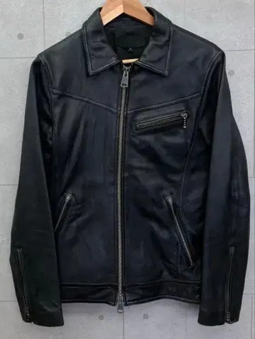 JACKROSE 4 램 가죽 싱글 자켓