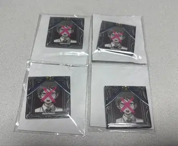 단간론파 유영 스퀘어 캔뱃지 라쿠텐 컬렉션 락콜레 배지 히나타 하지메