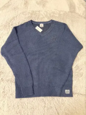GAP 파랑 긴팔 니트 스웨터 S