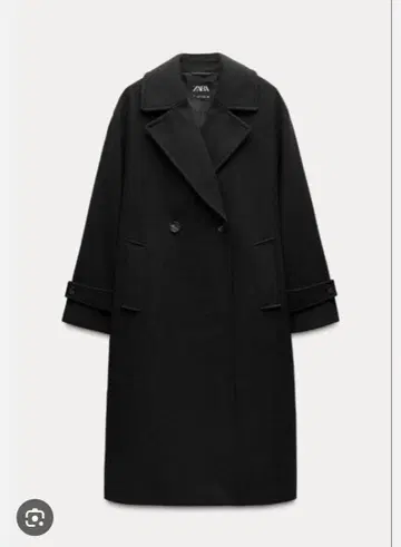 완판 ZARA 오버 소프트 코트 S