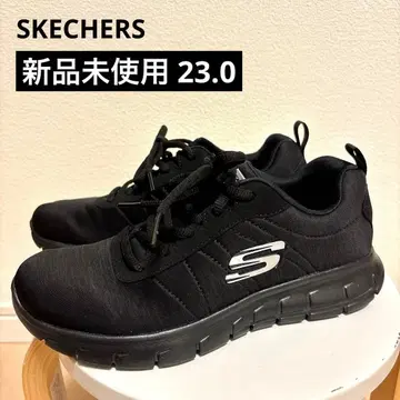 [ 미사용 새상품 ] SKECHERS 스케쳐스 : 스니커즈 블랙 23